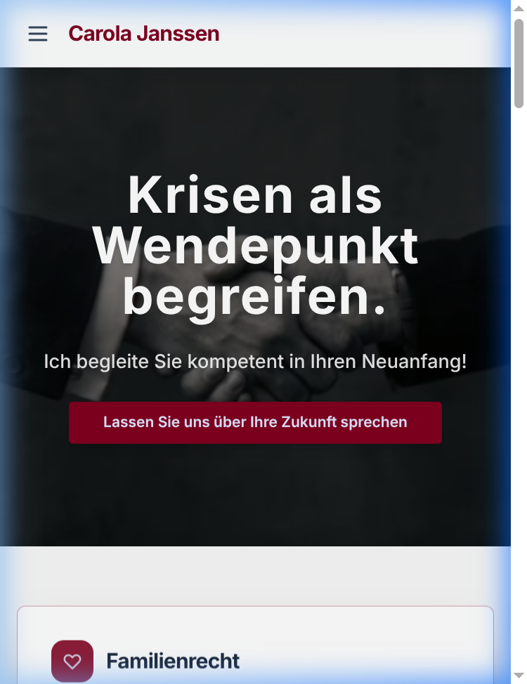 Sicheres Mandantenportal Smartphone Vorschau